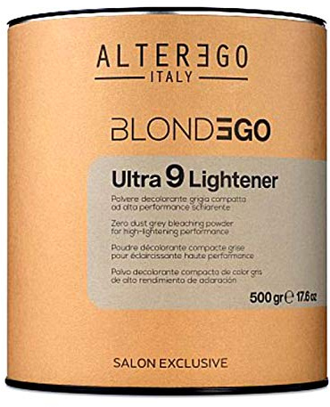 Alterego Blondego Ultra 9 Lightener 500gr - kompaktes graues Bleichpulver