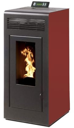Pack Poêle à granules Interstoves MARINA 11 Etanche sortie Concentrique sur le dessus + Kit Conduit Vertical 80/125 -