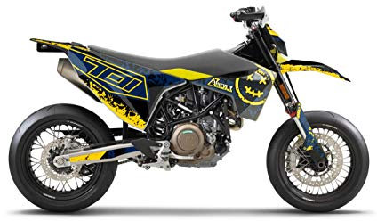 ARider Dekor für Husqvarna 701 2016-2021 Smiley Edition (Gelb)