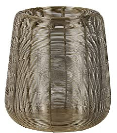 Light & Living Windlicht Adeta - Gold - Ø22,5cm - Rund - Metall - Laterne Deko - Kerzenständer - Kerzenhalter - Windlichter Indoor