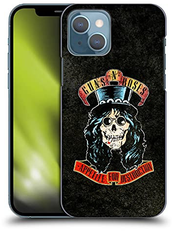 Head Case Designs Licenza Ufficiale Guns N' Roses Slash Vintage Custodia Cover Dura per Parte Posteriore Compatibile con Apple iPhone 13