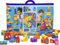 MEGA HHM97 BLOKS Bauset mit extra großem Bausteinebeutel, 300 große und farbenfrohe Bausteine mit Einer Aufbewahrungstasche, Konstruktionsspielzeug, Spielzeug-Geschenkset für Kinder ab 1 Jahr