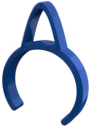 Clip de couverture de piscine pour rail de 44, 40, 35, 30 mm (par exemple Intex), gain de temps, prévention du vent Bleu