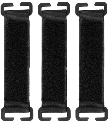 3 Stück Taktische Klett Patches Board, Patches Aufhänger Molle Befestigung Tragbarer Klett Display Halter für Outdoor Rucksack Taktische Weste Molle System