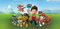 Home4You Leinwandbild - Mehrfarbig - 33 x 70 cm - Paw Patrol