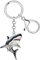 LONYOO Anime Hai Schlsselanhnger Acryl Meeresschildkrte Oktopus Qualle Krabbe Wal Ozean Schlsselanhnger Ringe Geschenke fr Frauen Mdchen (Braun)