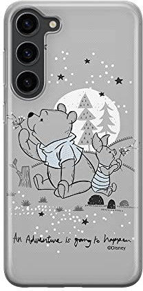 ERT Group Handyhülle für Samsung S23 Original und offiziell Lizenziertes Disney Muster Winnie The Pooh & Friends 008 optimal an die Form des Handy angepasst, hülle aus TPU