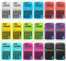 18-teilige Taschenrechner-Großpackung, kleine Grundrechner mit 4 Funktionen, Mini-Taschenrechner mit 8-stelligem Display, wissenschaftliche Taschenrechner für Zuhause, Büro, Schule