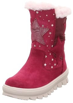 Superfit Flavia Warm gefütterte Gore-Tex, Stivali da Neve, Rot 5000, 35 EU Larga