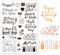 GLOBLELAND Transparente Stempel Mit Täglichen Segnungen Zum Erstellen von Karten Segenswörtern Transparente Stempelsiegel5.83x8.27 Zoll Silikonstempel Für Heimwerkerarbeiten Scrapbooking