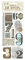 Stamperia - Rub-on for Scrapbooking, Albums, Card Making, Bullet Journalling and More, Easily Transfer Images onto Paper and Other Surfaces, Perfect for Hobbies, Crafts, and Gifting (Fortune Numbers)