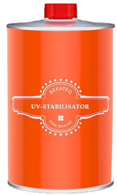 BEKATEQ UV-Stabilisator für Epoxidharz & PU-Harz- TOP-Qualität, verhindert Verfärbung & Vergilbung, Epoxydharz klar, keine Eintrübung, geruchlos - UV Blocker, Lichtstabilisator 0,5l - BO-100