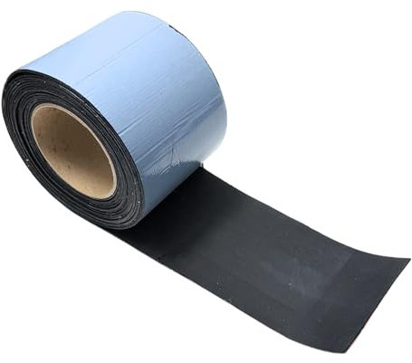 HSS Butylband EPDM 1,7mm Stärke (10cm Breite / 5m Länge) extra dickes Abdichtungsband, Hochwertiges Dichtband mit EPDM, Butylband, Alterungs -, Korrosions - und UV - beständigband