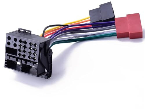 ZVPQU Arnés de cableado del Cable del Interruptor del Adaptador ISO de Radio del automóvil for Renault, for Fluence Megane III Scenic Grand Scenic 2010+ Cable Adaptador de Radio