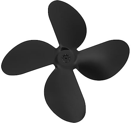 SOIMISS 1 Satz Kaminventilatorblätter Kerosin Ventilatorblattabdeckungen Rutschfeste Oszillierende Feuergebläse Deckenventilatorblätter Kühlgebläse Fußleistenheizung Thermostat