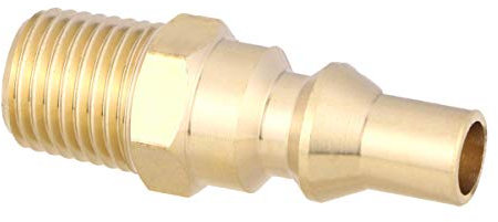WEKADRIN Schnellkupplung Adapter Absperranschluss für Gasgrill Campingkocher und Heizgeräte Niederdruck Verbindung mit Sicherheitsabsperrventil für Propansysteme