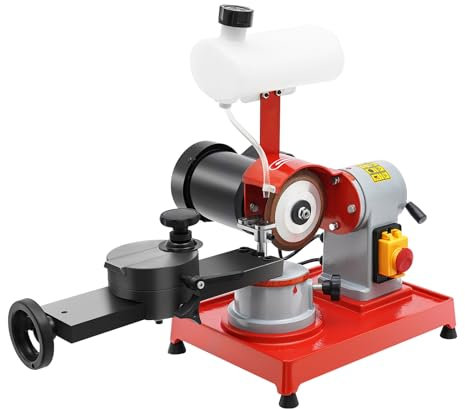370W-Sägeblattenschärfgerät, 220V Nass-Kreissägeblatt-Schleifgerät/Schärfmaschine für Sägeblätter im Durchmesser von 80–700 mm mit Verstellbarem Motorwinkel