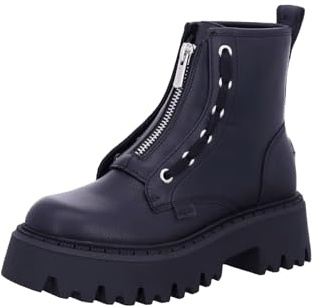 Buffalo Aspen Front Zip Women's Boots, Black, 10
