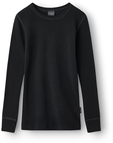 Dilling Kinder Langarmshirt Bio-Merinowolle Baselayer Unterwäsche temperaturregulierend und atmungsaktiv