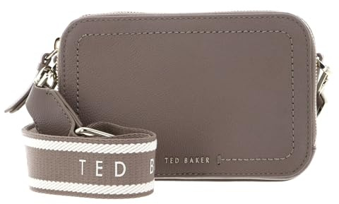 Ted Baker Leder Umhängetasche Linzie Webbing Leather Crossbody Camera Bag Taupe