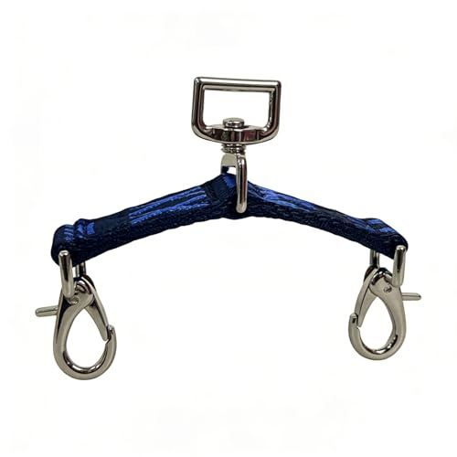 ZSWINATW Swivel Lunging Chin Strap, Lunging Strap for Horse Lunge Line