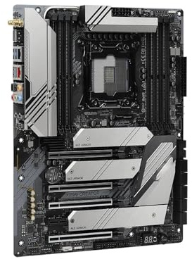 Gaming Motherboard Fit For ASROCK X299 Motherboard CREATOR LGA 2066 3xUltra M.2 DDR4 256GB Support I9-10900 9900X I9-7900 I7-7800 Cpu ATX