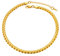 PROSTEEL 6mm massiv Erbskette Herren Halskette 18k vergoldet platte Venezianierkette Gliederkette Biker Punk Rock Schmuck 46 cm gold für Männer Jungen