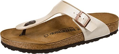 Birkenstock Gizeh Donna Sandalo Bianco 41 EU