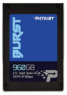Patriot Burst SATA III SSD-Festplatte 960GB, 2.5 Zoll