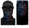 ShopINess Unisex Neckwarmer Multifunktions Schlauchtuch für Motorrad Bikes Sport Festival Halloween Karneval D. V. Style