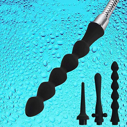 GWQNB 3Pcs Set Silikon Klistier Für Anal/Prostata/Vaginal, Enema Stimulator Für Intim Anus Dusche Klistierspritze Analdusche Und Vaginaldusche Reiniger Einlauf, Darmreinigung Für P