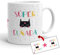 Kembilove Tazas de Cafe Originales – Taza Personalizada Súper Cuñada – Tazas cumpleaños – Regalos Originales para cuñados – Tazas de Navidad Familia