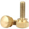 Stevenurr 10 stücke M3 M4 M5 M6 M8 Handfest Messing Rändelschrauben Kupfer Twist Rändelschrauben Computer Chass Bolt Rändelschraube, M6, 16mm