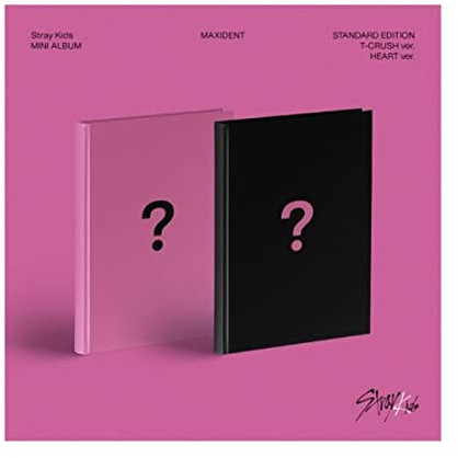 DREAMUS Stray Kids Mini Album - MAXIDENT (Standard Album) (Black - Heart ver.) (0819)
