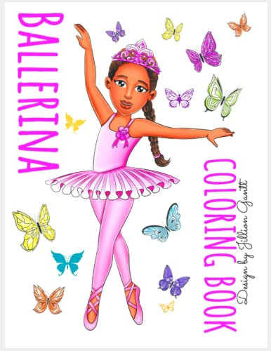 Ballerina Coloring Book