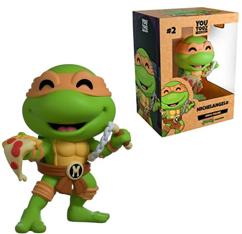 You Tooz Michelangelo Ninja Turtles Sammlerstück, 10,7 cm TMNT Youtooz Vinyl-Figur, Sammlerstück Michelangelo Teenage Mutant Ninja Turtles Figur von Youtooz Teenage Mutant Ninja Turtles Collection