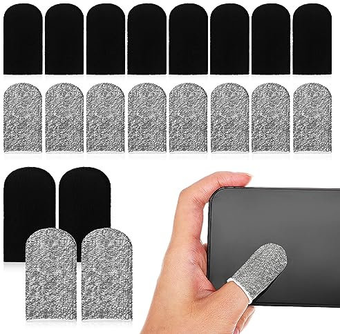 PartyKindom 40 Stück Fingerverband Dehnbar Verband Daumenschutz Finger Gaming Finger Sleeve Gaming Handschuhe