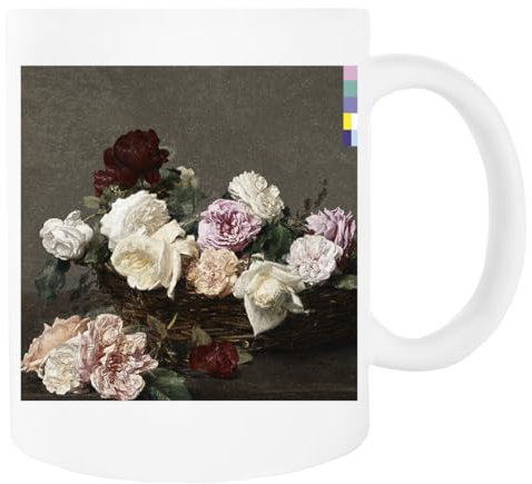 Jinbetee New Order - Macht, Korruption & Lügen Weißer Becher Keramischer Trinkbecher White Mug Ceraminc Drinking Cup