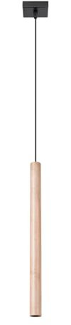 SOLLUX lighting Hängelampe Pendelleuchte Hängeleuchte Deckenlampe Lampe Decke Stahl 1 Flammig 25 x 25 x 104 cm Pastelo