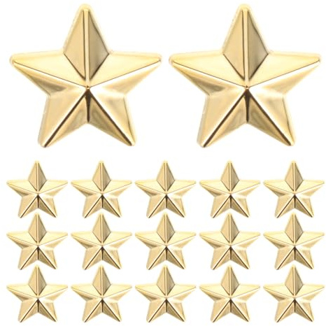 MAGICLULU Sticker Sterne, 200 Stück Goldene Stern Strasssteine für DIY | Glitzersterne zum Aufkleben für Bastelfreunde Schmuck, Mini Acryl Flatback Sterne als Verzierung, für Handyhüllen Deko