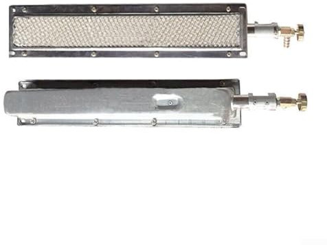 BBQ Infrarot Keramikbrenner, Gasgrill Infrarot Keramik Seitenbrenner Ersatz, Gas Infrarot Herd Heizung, BBQ Gasgrill (44 x 9,5 cm)