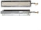 Brûleur en céramique infrarouge pour barbecue, barbecue à gaz infrarouge en céramique, brûleur latéral de rechange, chauffage de cuisinière à gaz infrarouge, barbecue à gaz (44 x 9,5 cm)