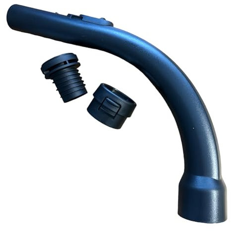 QUAILITAS Spare Vacuum Cleaner Handle [Pack of 1/Black] – Hose Bend Wand Control Pipe for Miele S C1 C2 C3 Cat & Dog Series Vacuum Hoover Cleaners – Vacuum Cleaner Accessories