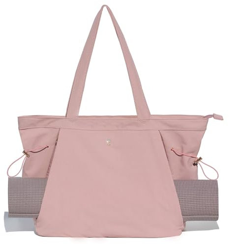 ESVAN Tragetasche mit Tragetasche für Yogamatte, Schultertaschen mit Kordelzug für Büro, Workout, Reisen, Pilates, Fitnessstudio und Strand