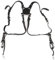 Gsycle Camera Harness for 2 Cameras, Camera Strap, Leather Double Shoulder Harness Strap Photography Accessories for DSLR Cameras (Shoulders-black)