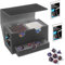 Smgbway Caja para cartas Magic the Gathering, 2 in 1 Magnetic Deck Box, Caja de Almacenamiento de Tarjetas coleccionables con bandeja de dados para más de 280 tarjetas (blackgrey)