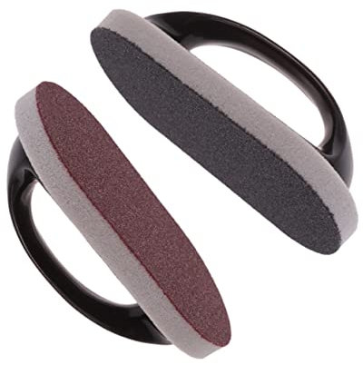 minkissy 2stücke Schmirgelschwammbürste Mit Griff Entkalkung Reinigungsschwamm Scheuerschwammpad Bürste Für Geschirr Pfannen Spülbecken Badewanne Toilette Backofen Hohe Wasseraufnahme