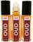 Oud Roll-On Perfume - Long-Lasting Fragrance with Agarwood, Rose, and Vitamin E - Bold Woody Aroma, Vegan, Handmade, 10ml Rollerball