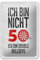 Tin Sign 18 x 12 cm Ich bin nicht 50 ich bin double Bullseye DekoNo7