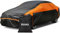 Molesla Bâche Voiture Extérieur Étanche, Housse de Protection Voiture Extérieur Étanche, Bâche pour Coupé Sprot Berline Audi A4 A5,BMW 3 Series,C5,Peugeot 508,Tesla Model 3,Mercedes C Class